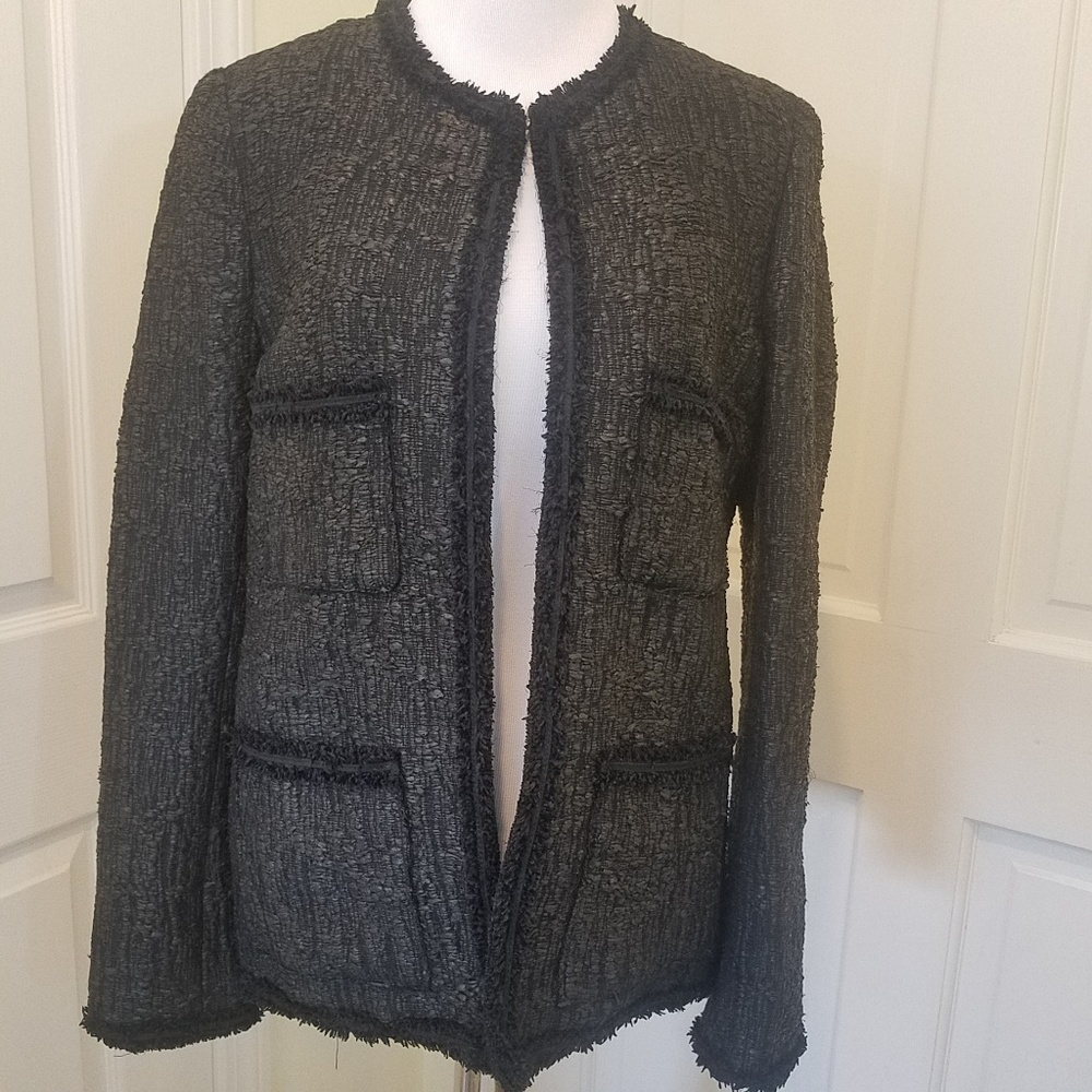 ZARA BOUCLE JACKET NWT